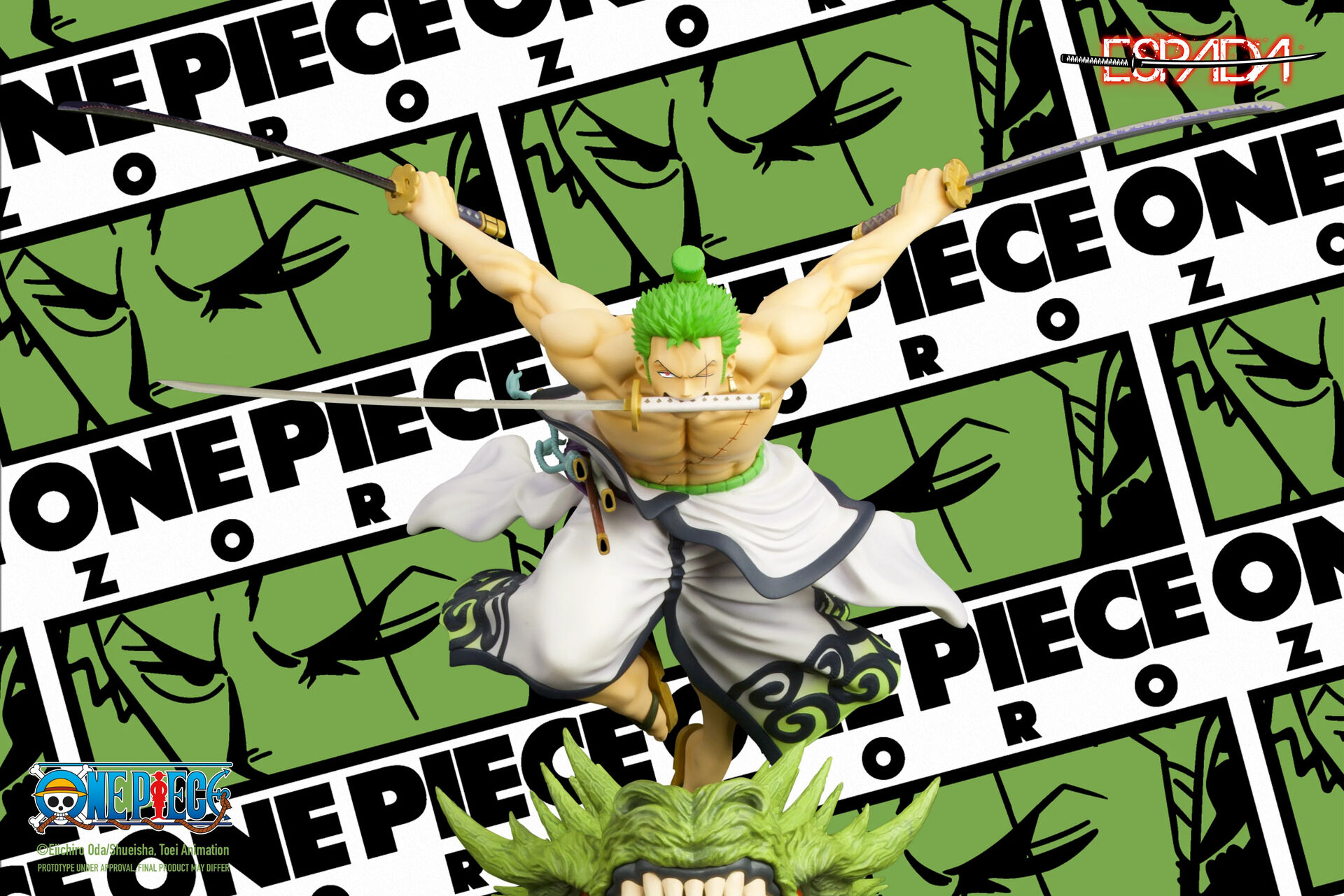 One Piece - Roronoa Zoro - Breach - 1/8 (Espada Art) photo 2
