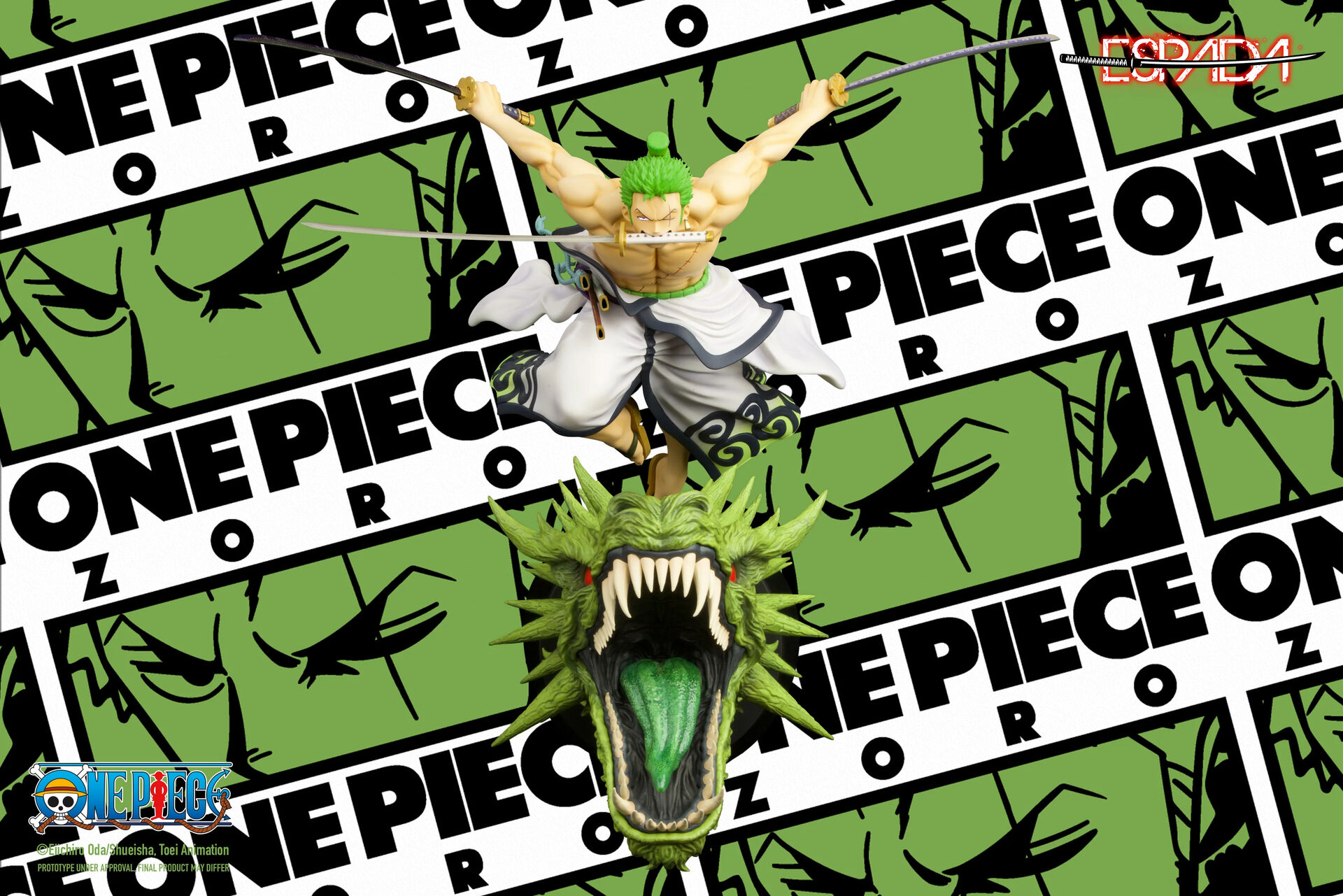 One Piece - Roronoa Zoro - Breach - 1/8 (Espada Art) photo 3