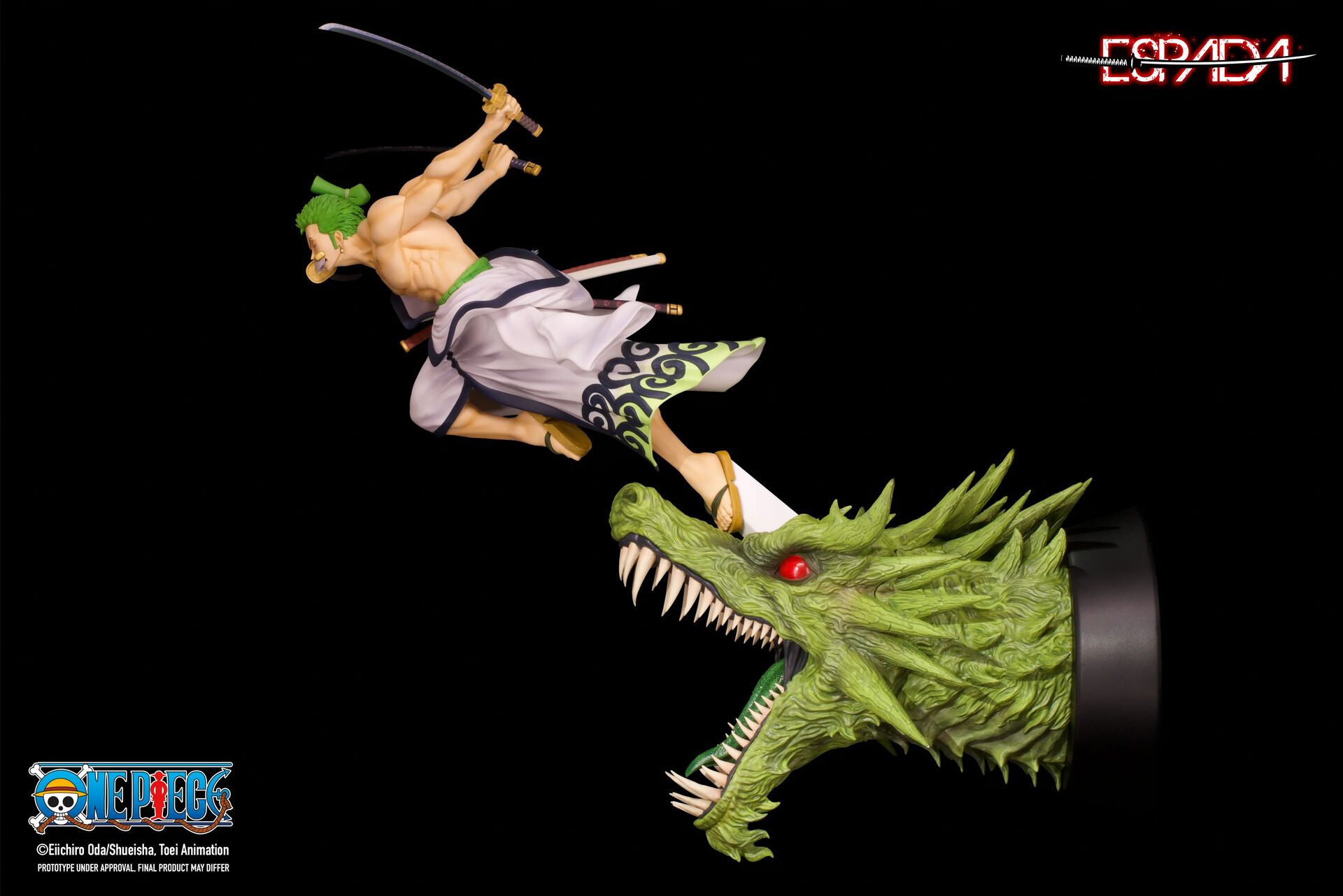 One Piece - Roronoa Zoro - Breach - 1/8 (Espada Art) photo 9