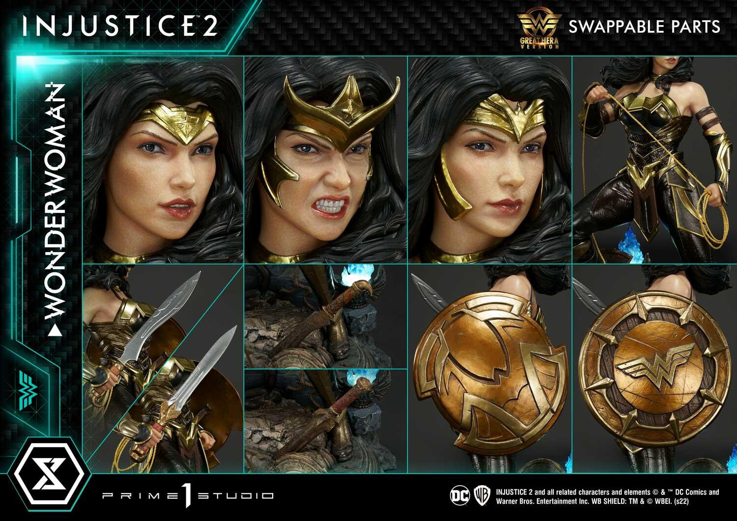 Injustice 2 - Wonder Woman - Premium Masterline  (PMDCIJ-06GL) - 1/4 - Great Hera Version (Prime 1 Studio) photo 2