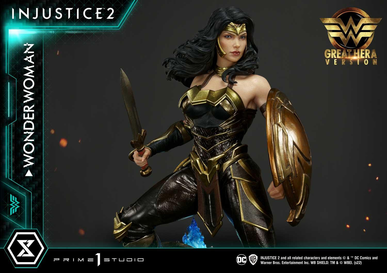 Injustice 2 - Wonder Woman - Premium Masterline  (PMDCIJ-06GL) - 1/4 - Great Hera Version (Prime 1 Studio) photo 6