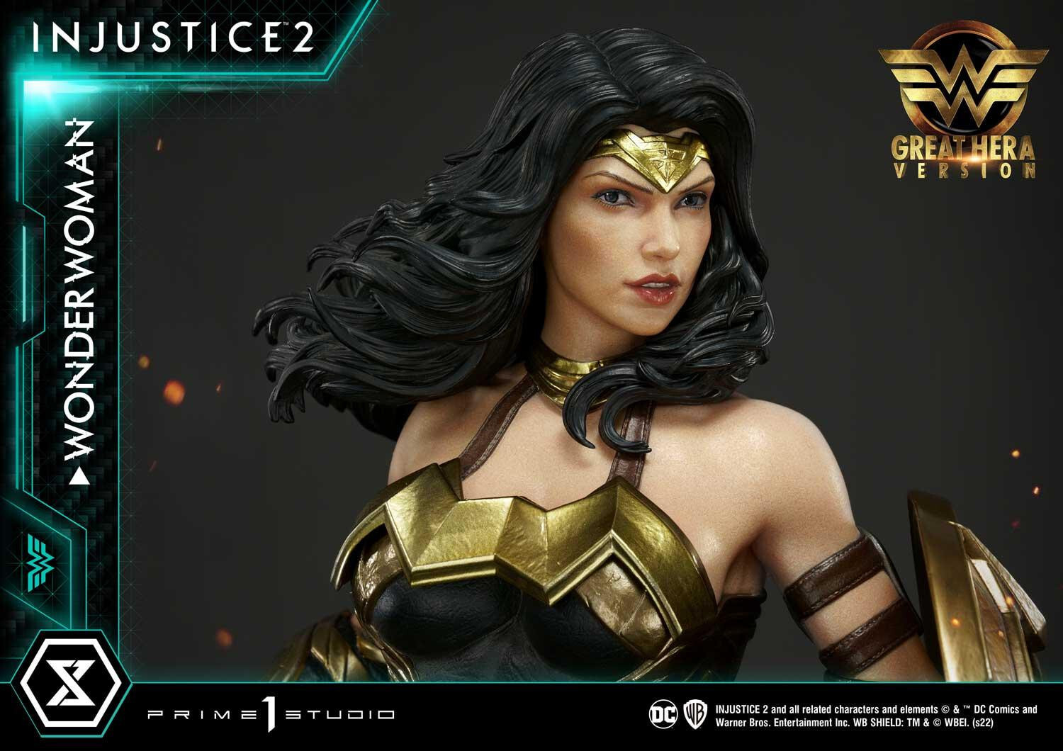 Injustice 2 - Wonder Woman - Premium Masterline  (PMDCIJ-06GL) - 1/4 - Great Hera Version (Prime 1 Studio) photo 9