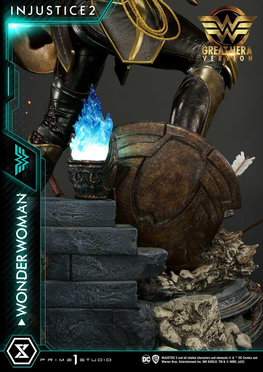 Injustice 2 - Wonder Woman - Premium Masterline  (PMDCIJ-06GL) - 1/4 - Great Hera Version (Prime 1 Studio) photo 10