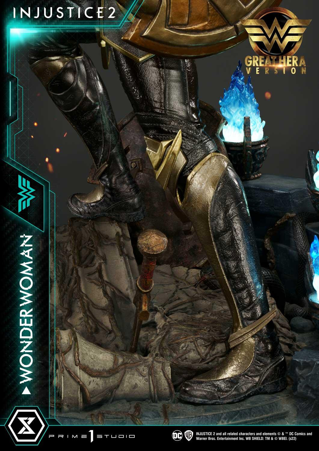 Injustice 2 - Wonder Woman - Premium Masterline  (PMDCIJ-06GL) - 1/4 - Great Hera Version (Prime 1 Studio) photo 11