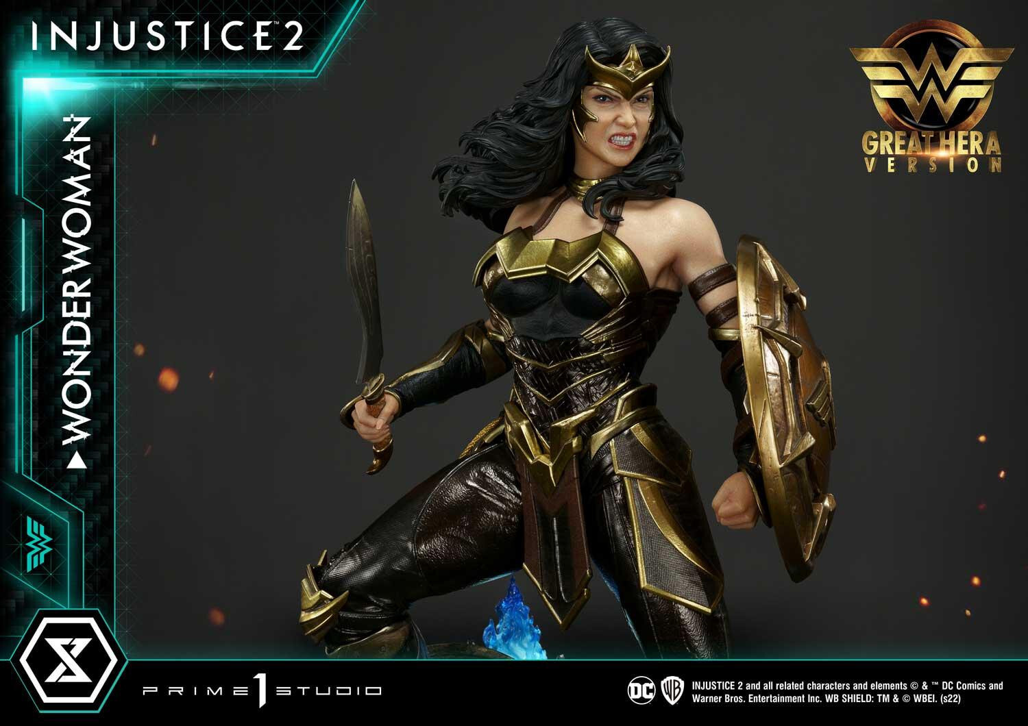 Injustice 2 - Wonder Woman - Premium Masterline  (PMDCIJ-06GL) - 1/4 - Great Hera Version (Prime 1 Studio) photo 12