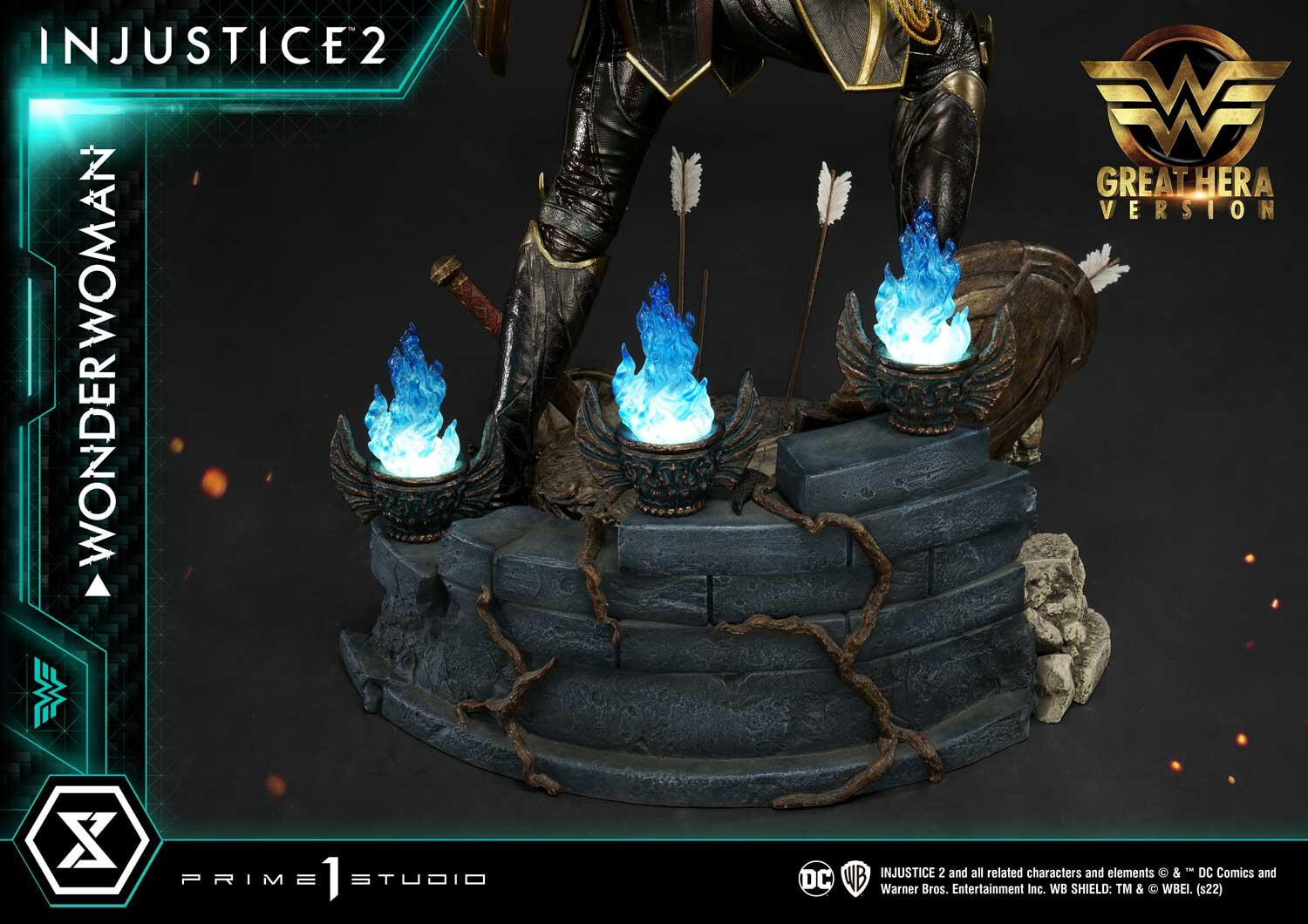 Injustice 2 - Wonder Woman - Premium Masterline  (PMDCIJ-06GL) - 1/4 - Great Hera Version (Prime 1 Studio) photo 14
