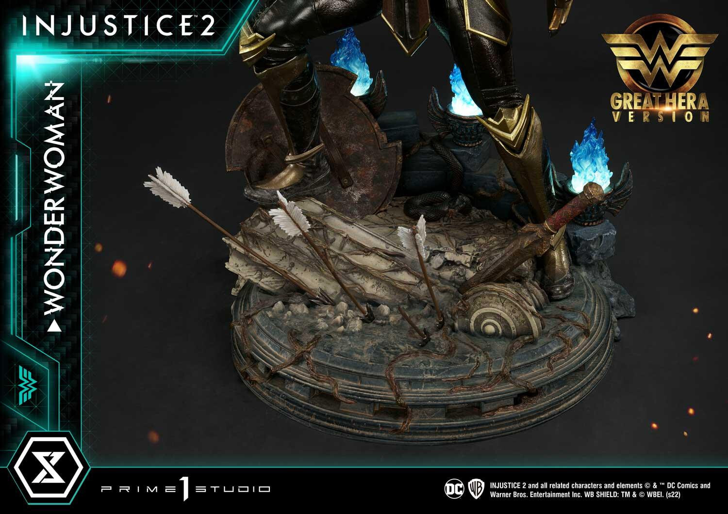 Injustice 2 - Wonder Woman - Premium Masterline  (PMDCIJ-06GL) - 1/4 - Great Hera Version (Prime 1 Studio) photo 15