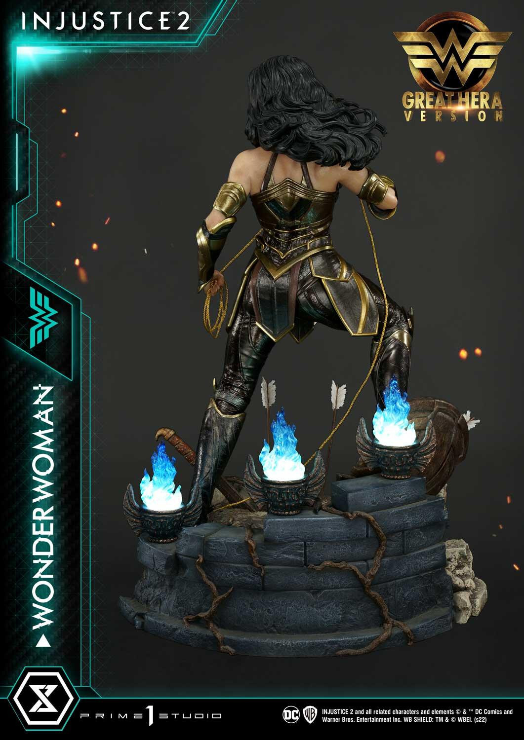 Injustice 2 - Wonder Woman - Premium Masterline  (PMDCIJ-06GL) - 1/4 - Great Hera Version (Prime 1 Studio) photo 21