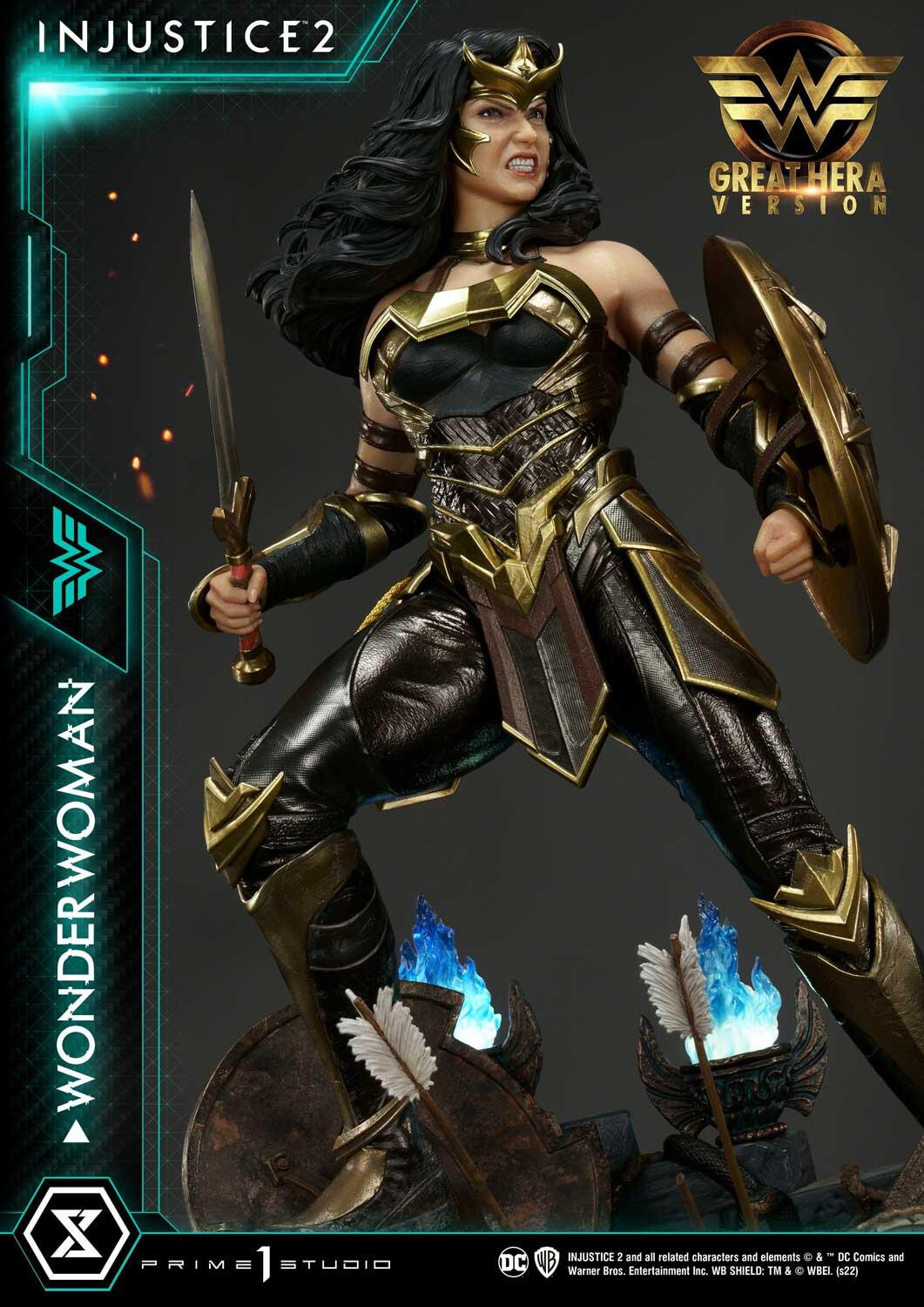 Injustice 2 - Wonder Woman - Premium Masterline  (PMDCIJ-06GL) - 1/4 - Great Hera Version (Prime 1 Studio) photo 23