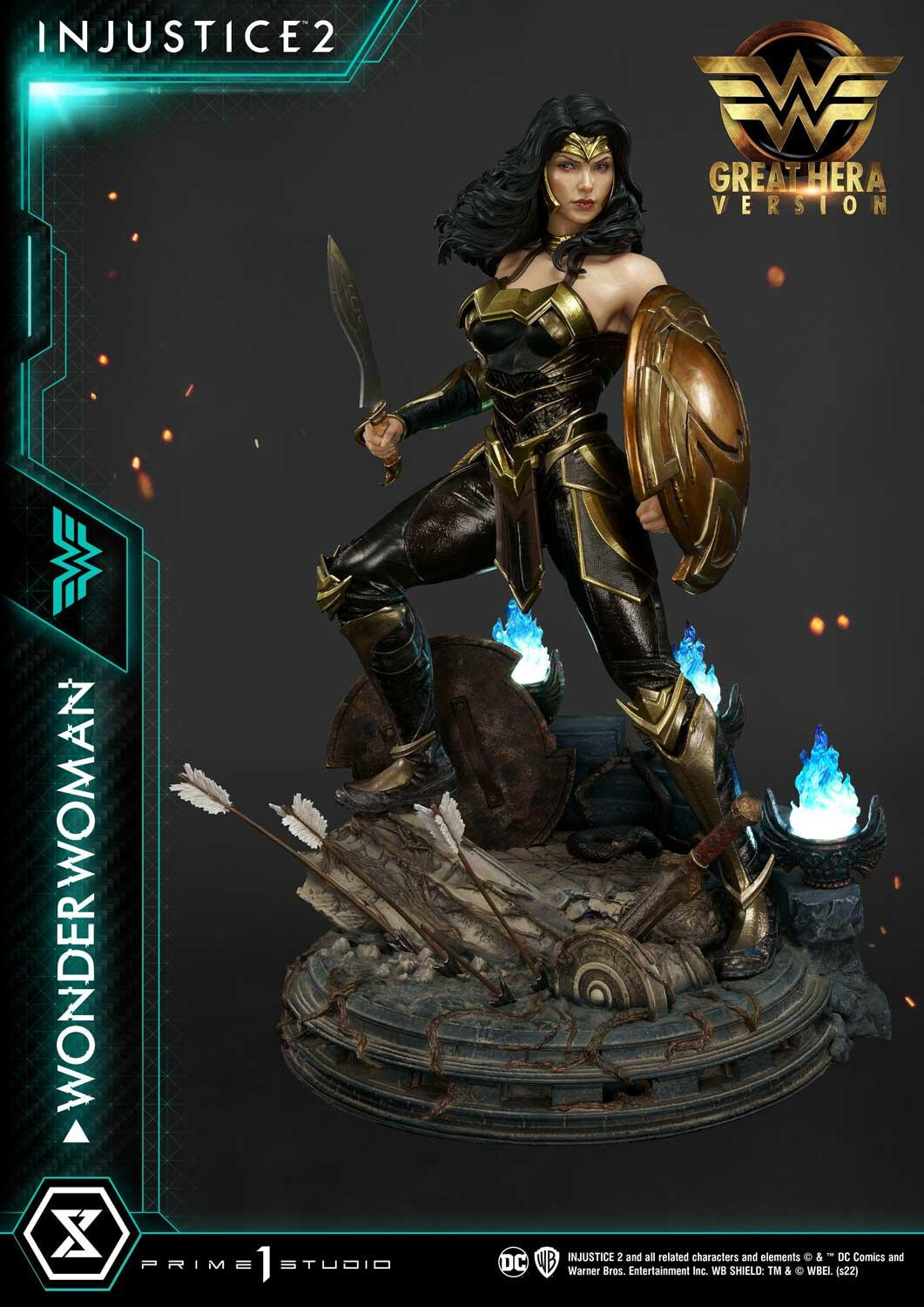 Injustice 2 - Wonder Woman - Premium Masterline  (PMDCIJ-06GL) - 1/4 - Great Hera Version (Prime 1 Studio) photo 26