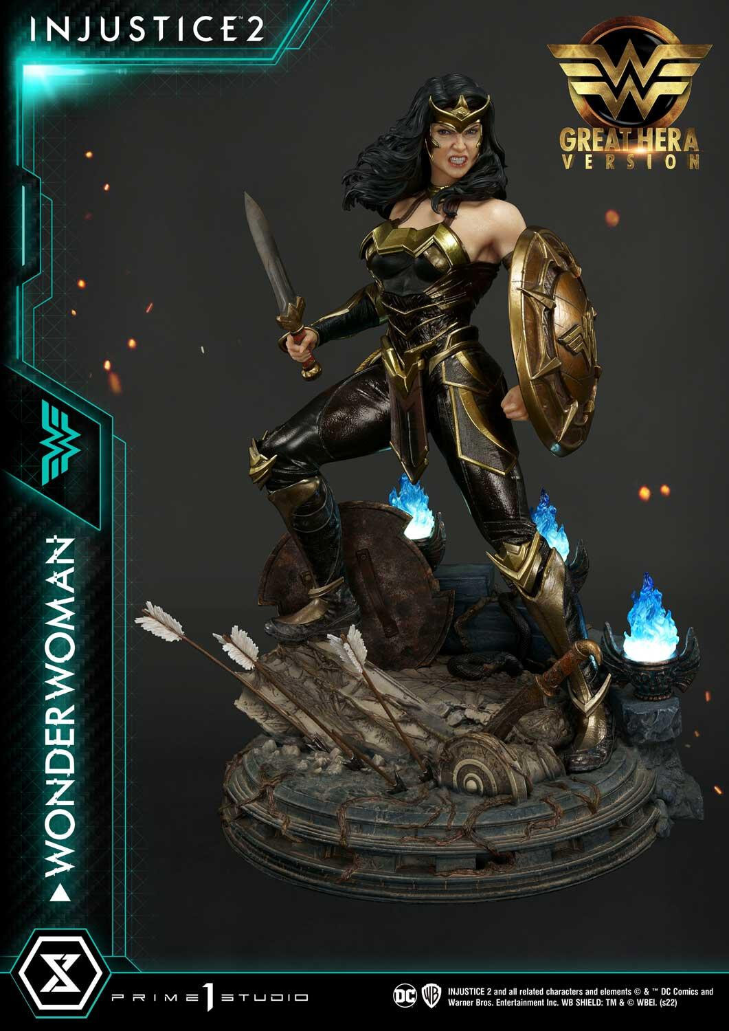 Injustice 2 - Wonder Woman - Premium Masterline  (PMDCIJ-06GL) - 1/4 - Great Hera Version (Prime 1 Studio) photo 27