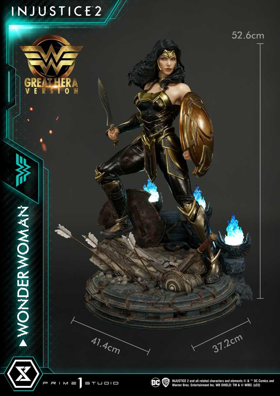 Injustice 2 - Wonder Woman - Premium Masterline  (PMDCIJ-06GL) - 1/4 - Great Hera Version (Prime 1 Studio) photo 29
