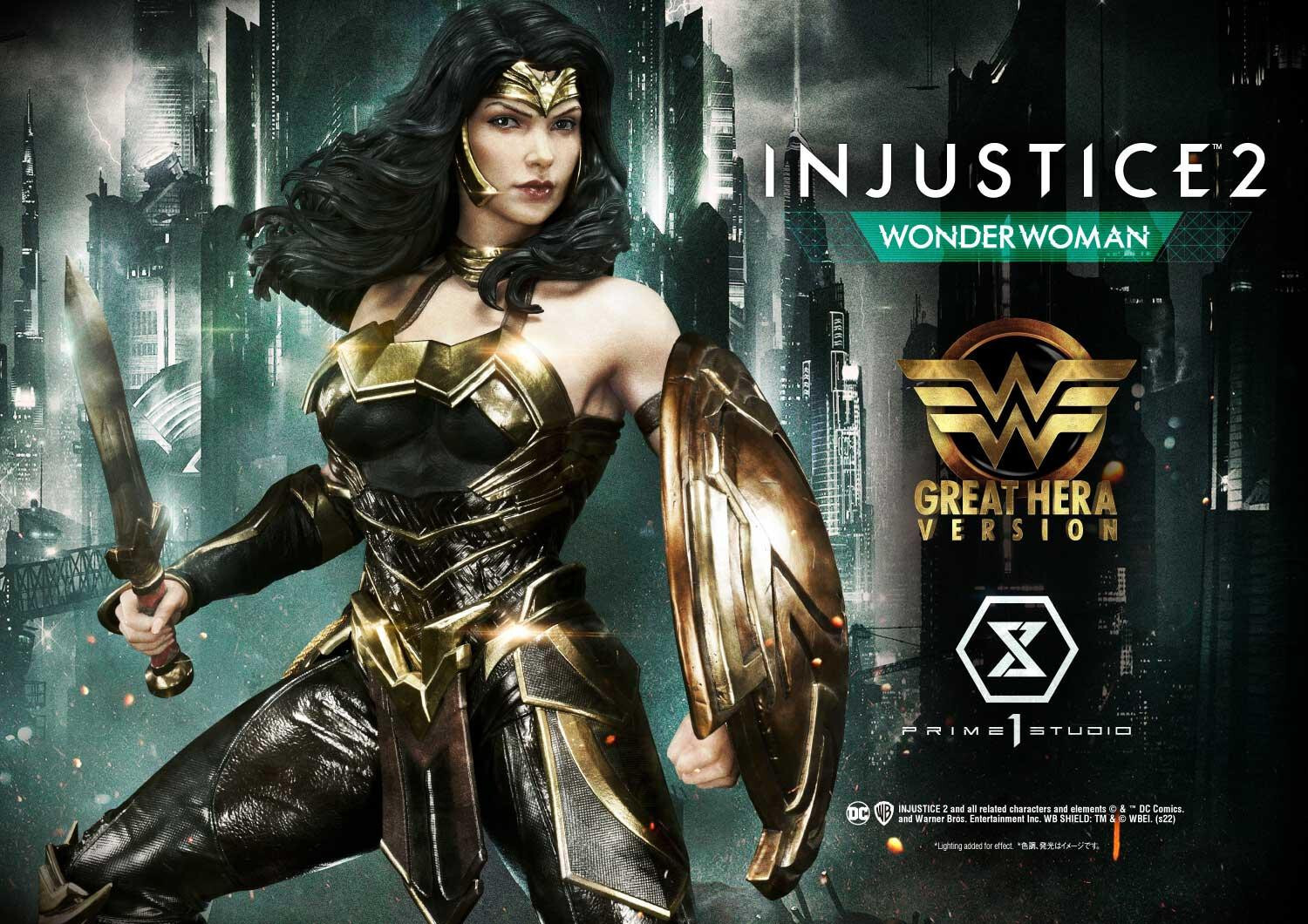 Injustice 2 - Wonder Woman - Premium Masterline  (PMDCIJ-06GL) - 1/4 - Great Hera Version (Prime 1 Studio) photo 30