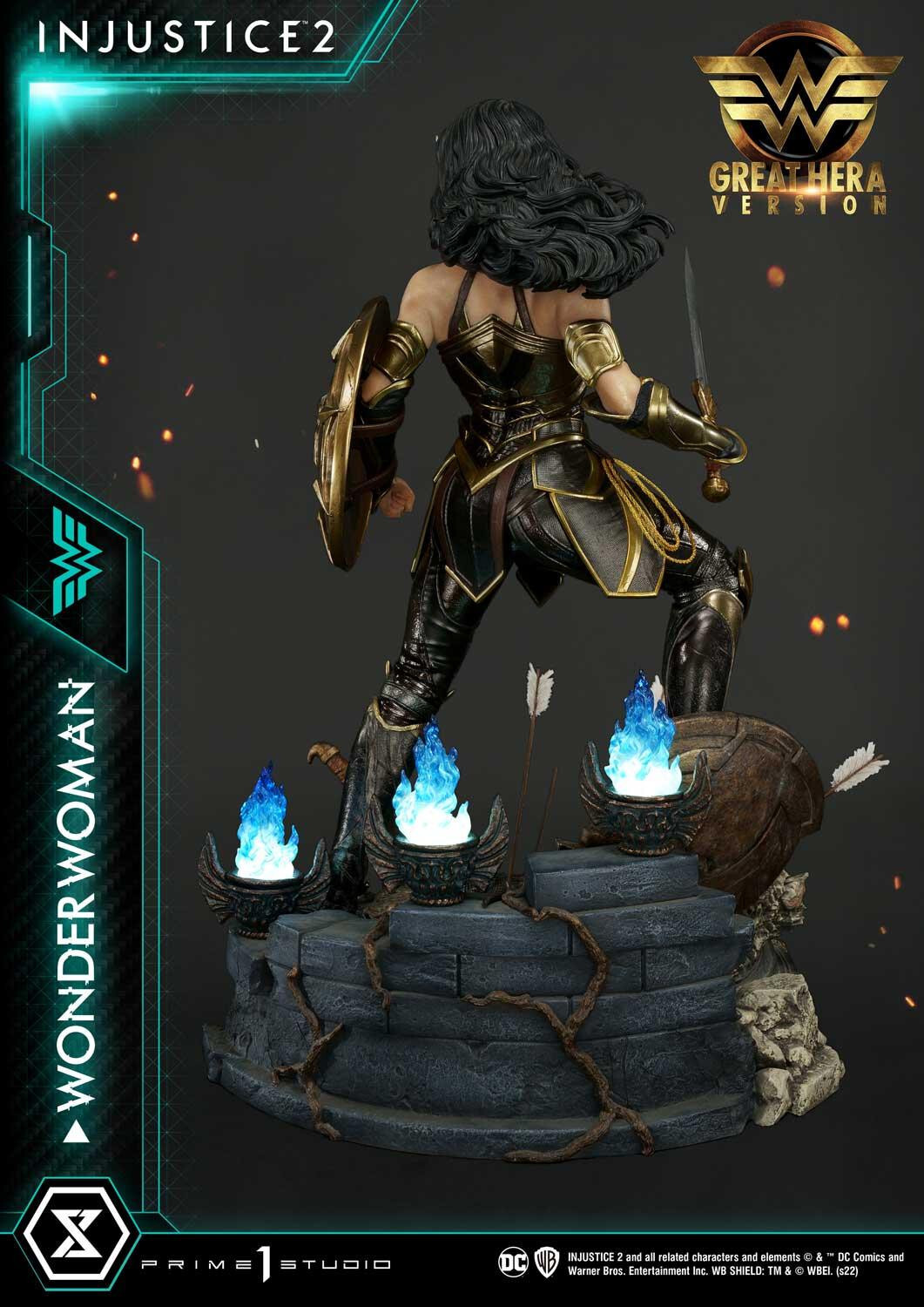 Injustice 2 - Wonder Woman - Premium Masterline  (PMDCIJ-06GL) - 1/4 - Great Hera Version (Prime 1 Studio) photo 31