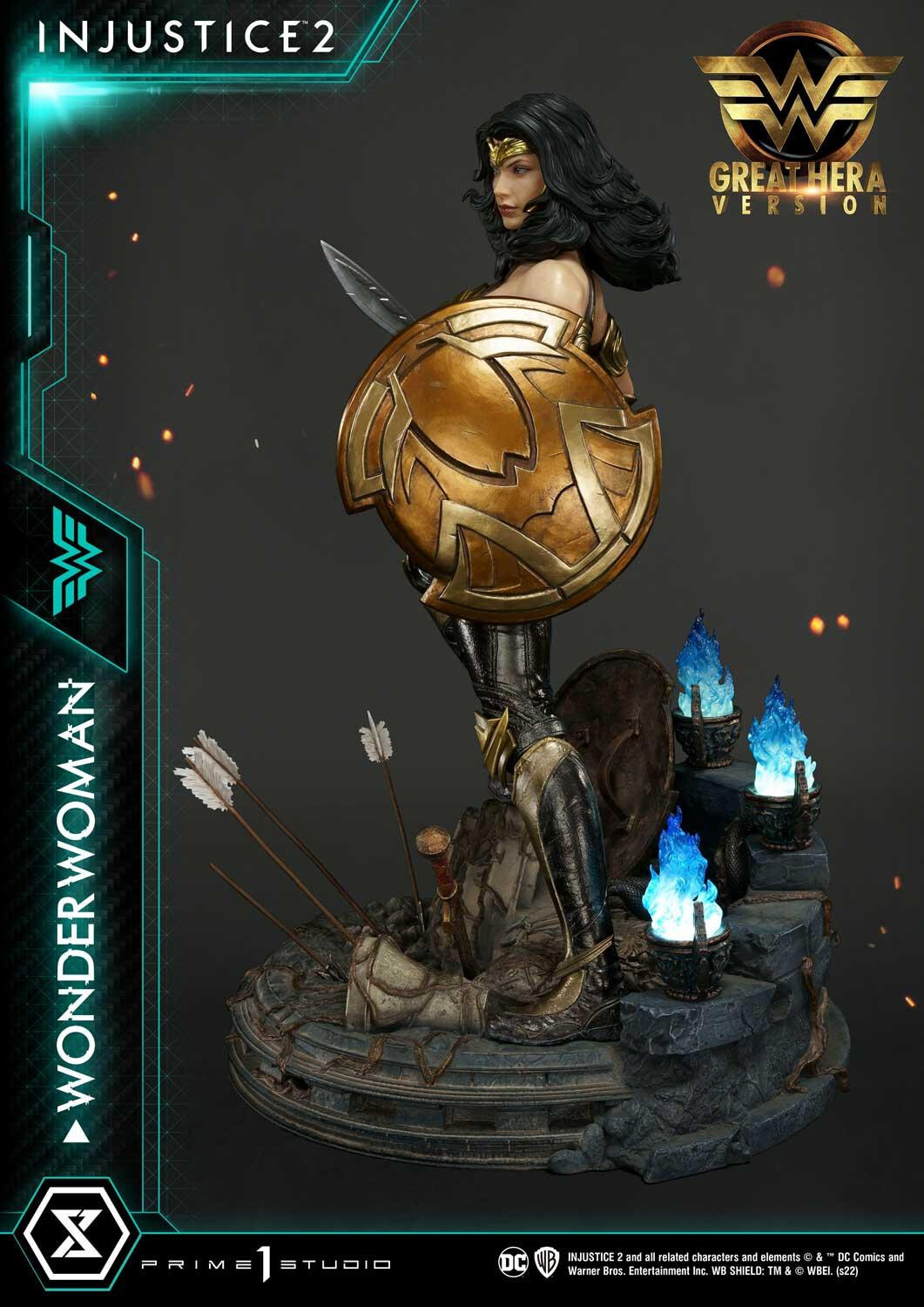 Injustice 2 - Wonder Woman - Premium Masterline  (PMDCIJ-06GL) - 1/4 - Great Hera Version (Prime 1 Studio) photo 33