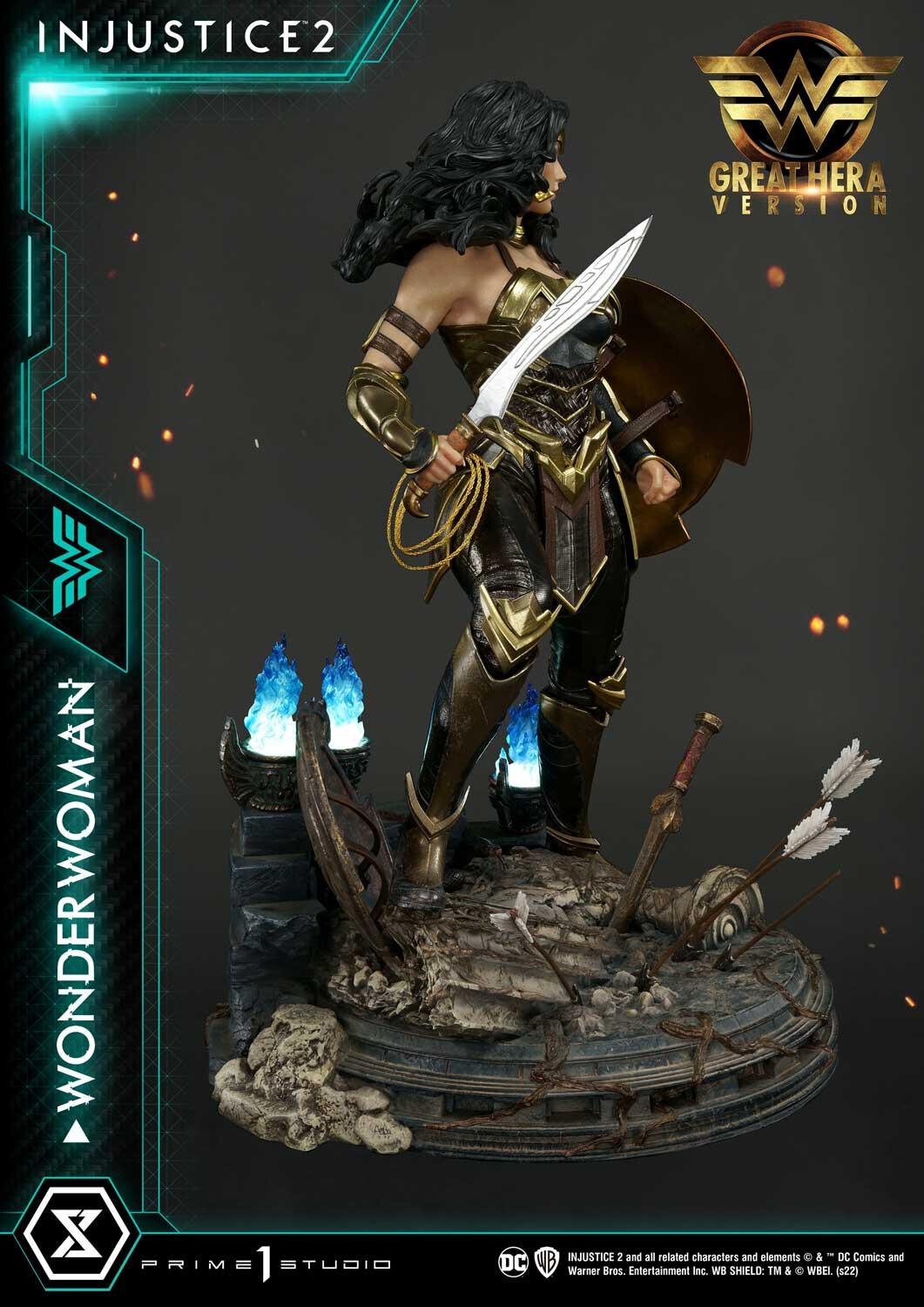 Injustice 2 - Wonder Woman - Premium Masterline  (PMDCIJ-06GL) - 1/4 - Great Hera Version (Prime 1 Studio) photo 34