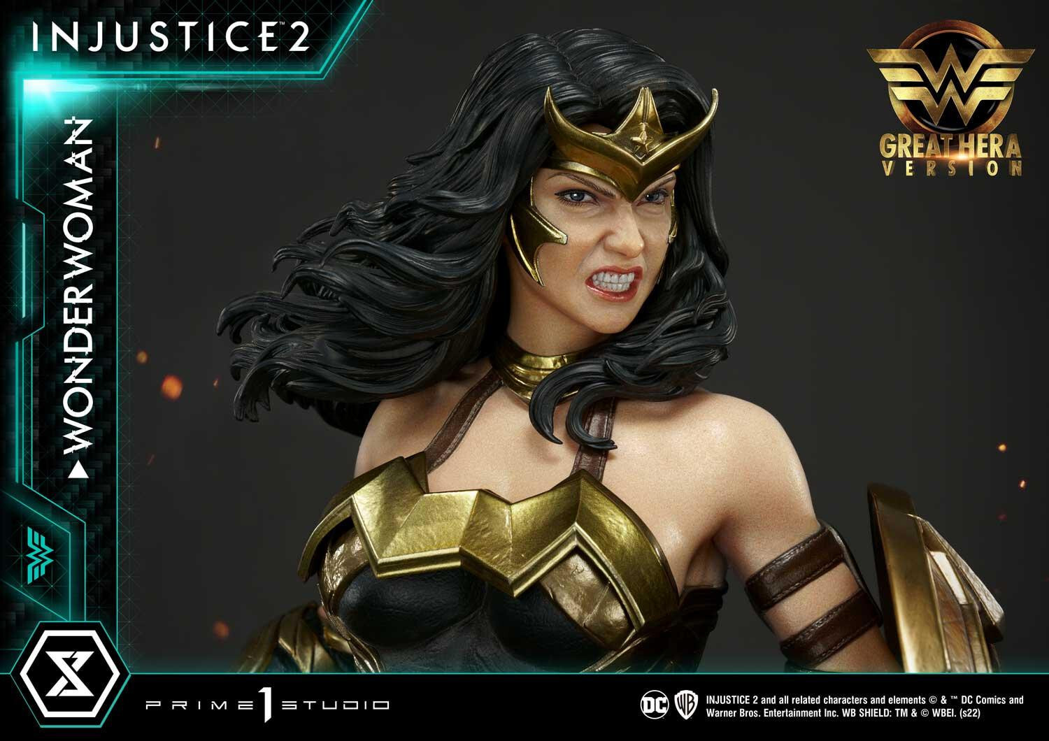 Injustice 2 - Wonder Woman - Premium Masterline  (PMDCIJ-06GL) - 1/4 - Great Hera Version (Prime 1 Studio) photo 36