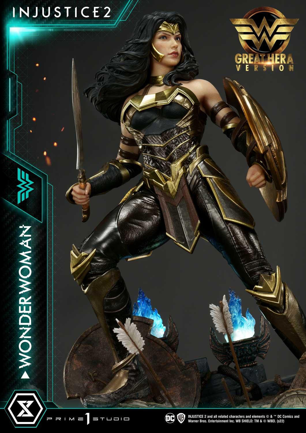 Injustice 2 - Wonder Woman - Premium Masterline  (PMDCIJ-06GL) - 1/4 - Great Hera Version (Prime 1 Studio) photo 37