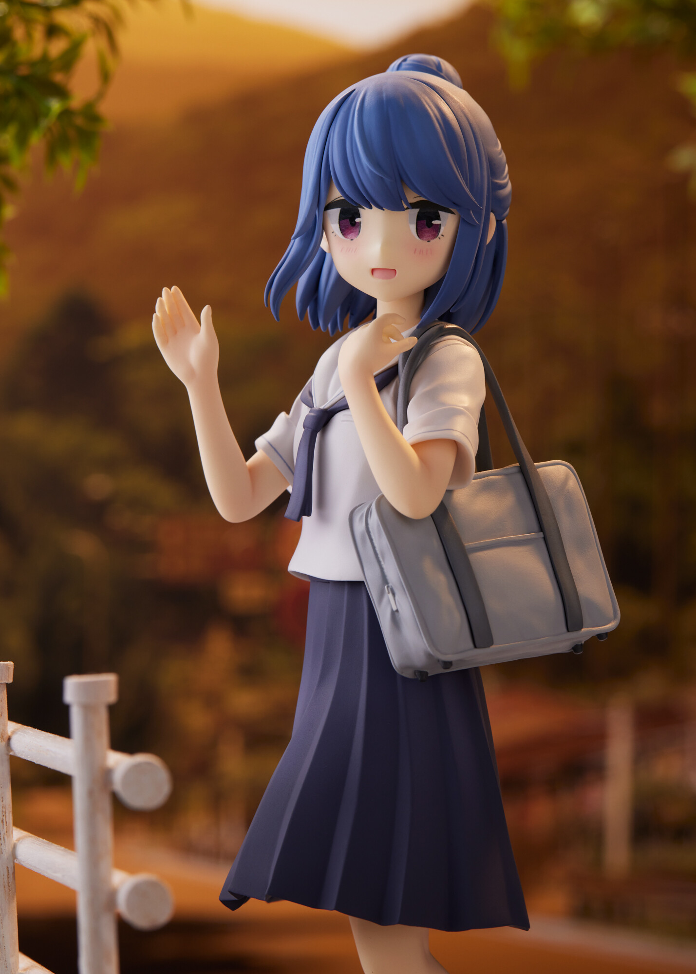 Yurucamp Season 2 - Shima Rin - 1/7 - Junior High School Student Ver. (PLUM)