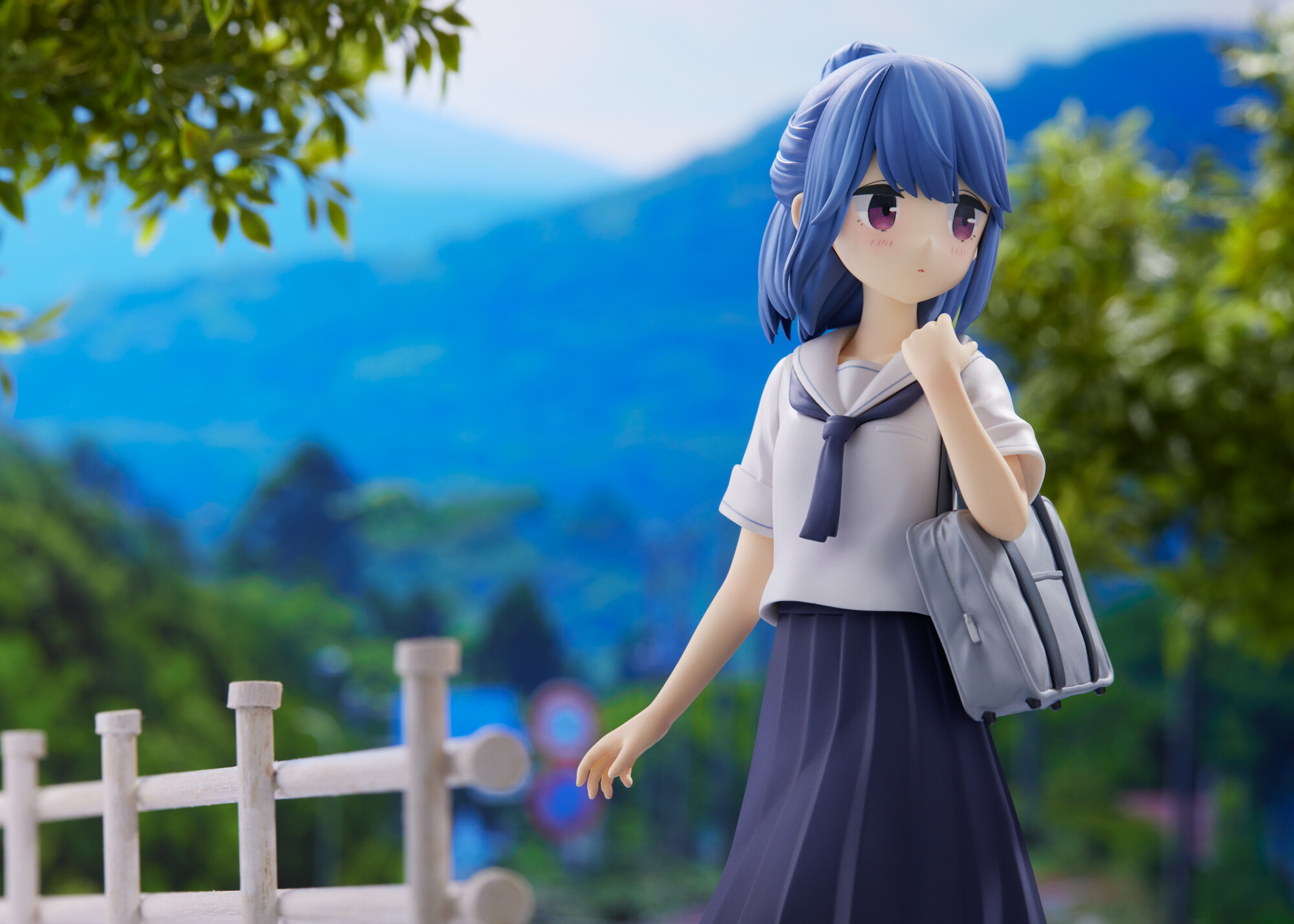 Yurucamp Season 2 - Shima Rin - 1/7 - Junior High School Student Ver. (PLUM) photo 2