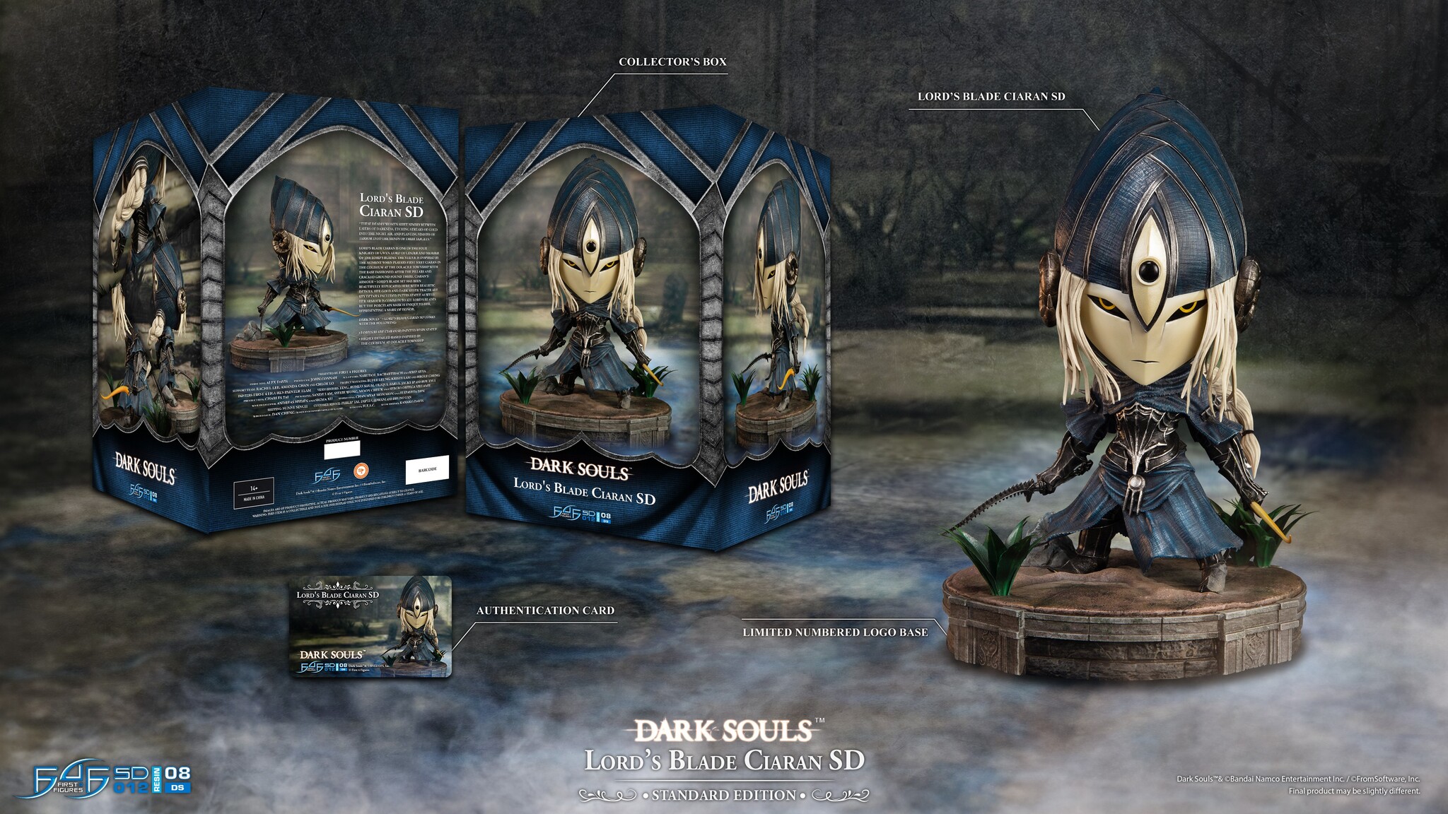 Dark Souls - Ou no Yaiba Ciaran - Dark Souls SD (SD012|08DS) - Standard Edition (First 4 Figures) photo 2