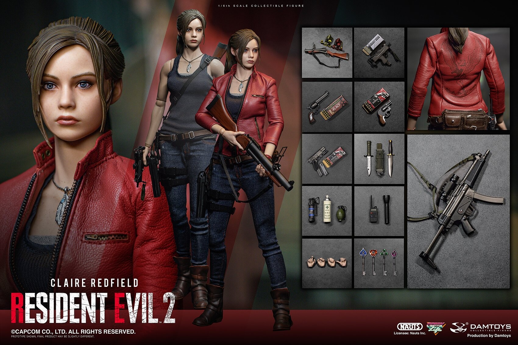 Biohazard Re:2 - Claire Redfield - 1/6 (Damtoys, Nauts Inc.) photo 1