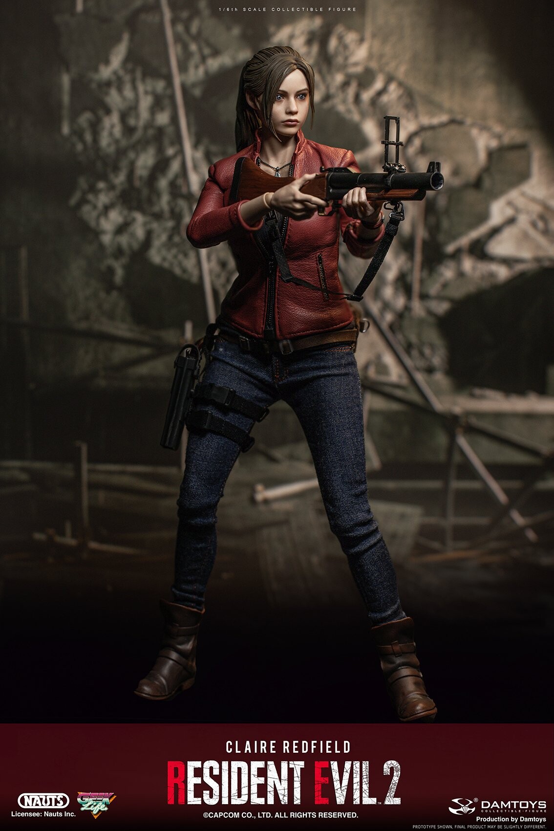 Biohazard Re:2 - Claire Redfield - 1/6 (Damtoys, Nauts Inc.)