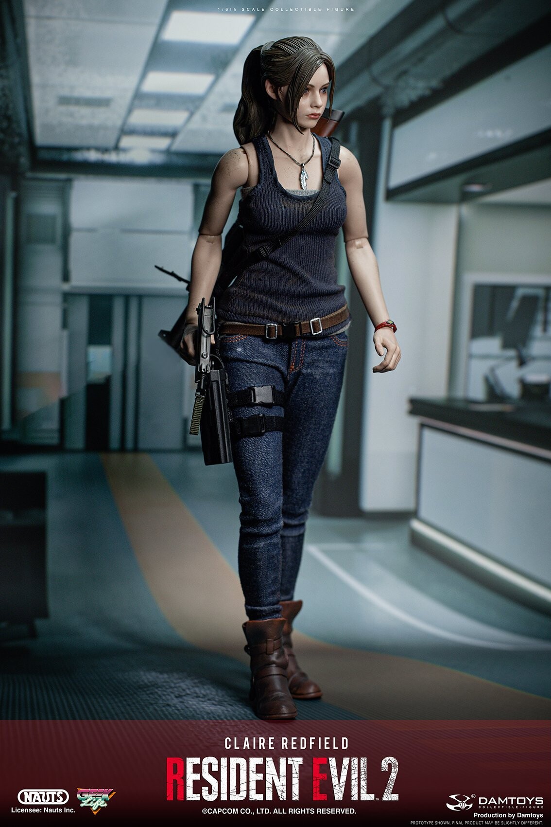 Biohazard Re:2 - Claire Redfield - 1/6 (Damtoys, Nauts Inc.)