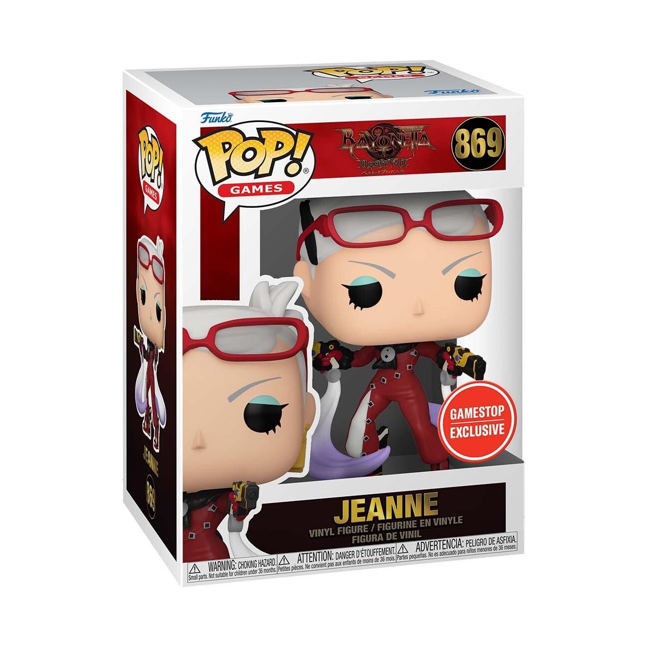 Bayonetta: Bloody Fate - Jeanne - POP! Games  (869) - POP! Vinyl (Funko Toys) photo 3