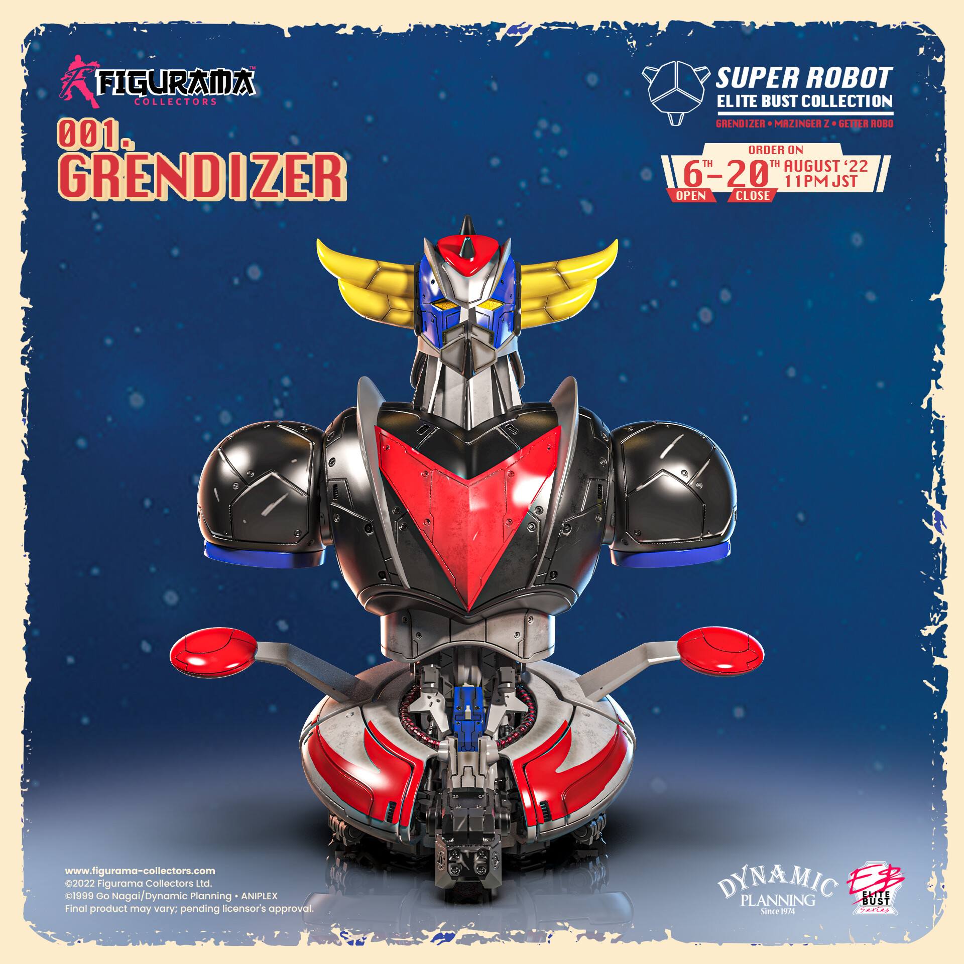 UFO Robo Grendizer - Grendizer - Bust - Super Robot Elite Bust Collection  (1) (Figurama Collectors) photo 4