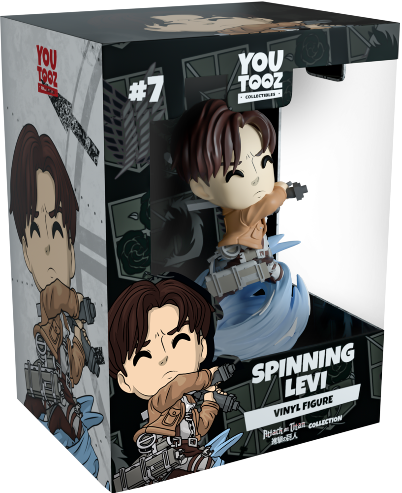 Shingeki no Kyojin - Levi - Attack on Titan x Youtooz (#7) - Youtooz - Spinning (Youtooz) photo 2