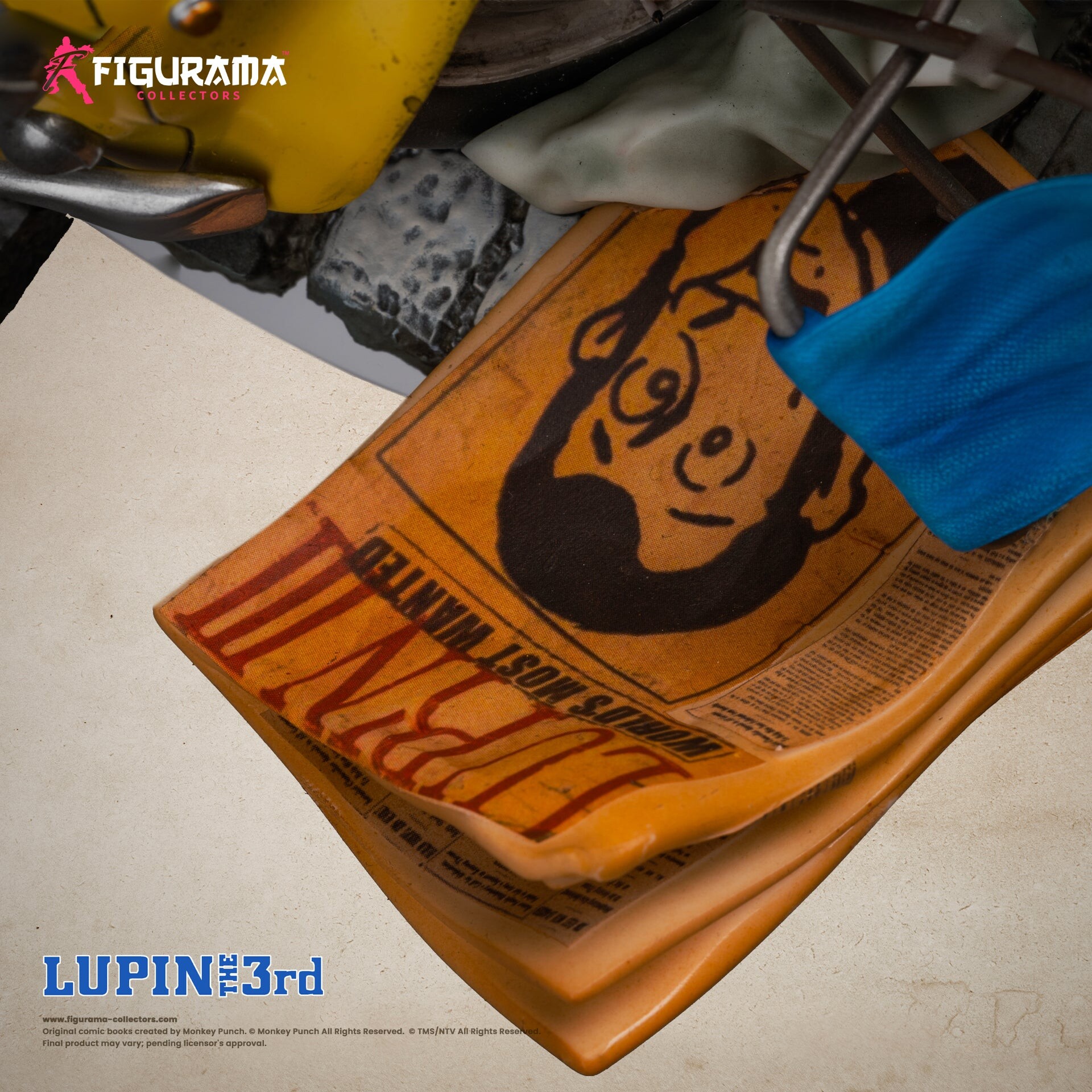 Lupin III - Jigen Daisuke - Lupin the 3rd - Mine Fujiko - Diorama - Elite Diorama - 1/8 (Figurama Collectors) photo 5