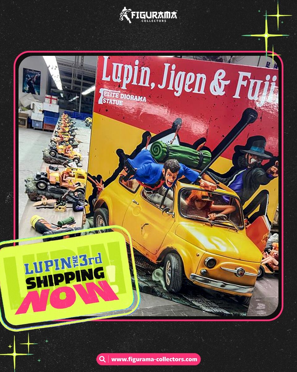 Lupin III - Jigen Daisuke - Lupin the 3rd - Mine Fujiko - Diorama - Elite Diorama - 1/8 (Figurama Collectors) photo 11