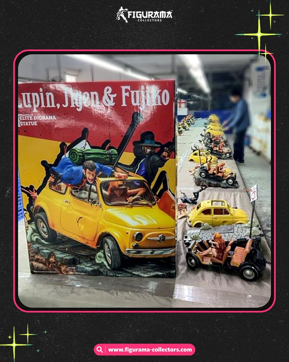 Lupin III - Jigen Daisuke - Lupin the 3rd - Mine Fujiko - Diorama - Elite Diorama - 1/8 (Figurama Collectors) photo 12