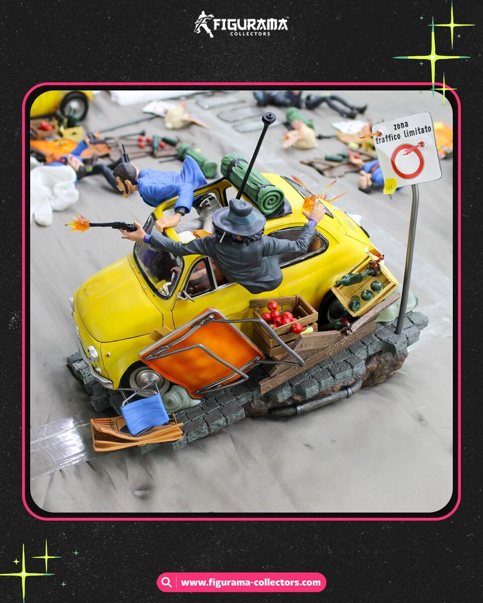 Lupin III - Jigen Daisuke - Lupin the 3rd - Mine Fujiko - Diorama - Elite Diorama - 1/8 (Figurama Collectors) photo 16