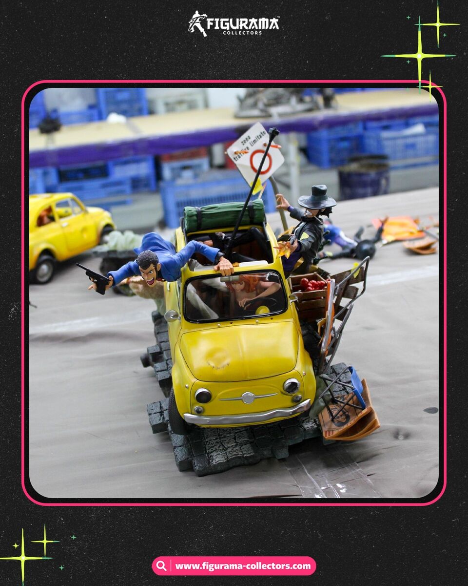 Lupin III - Jigen Daisuke - Lupin the 3rd - Mine Fujiko - Diorama - Elite Diorama - 1/8 (Figurama Collectors) photo 17