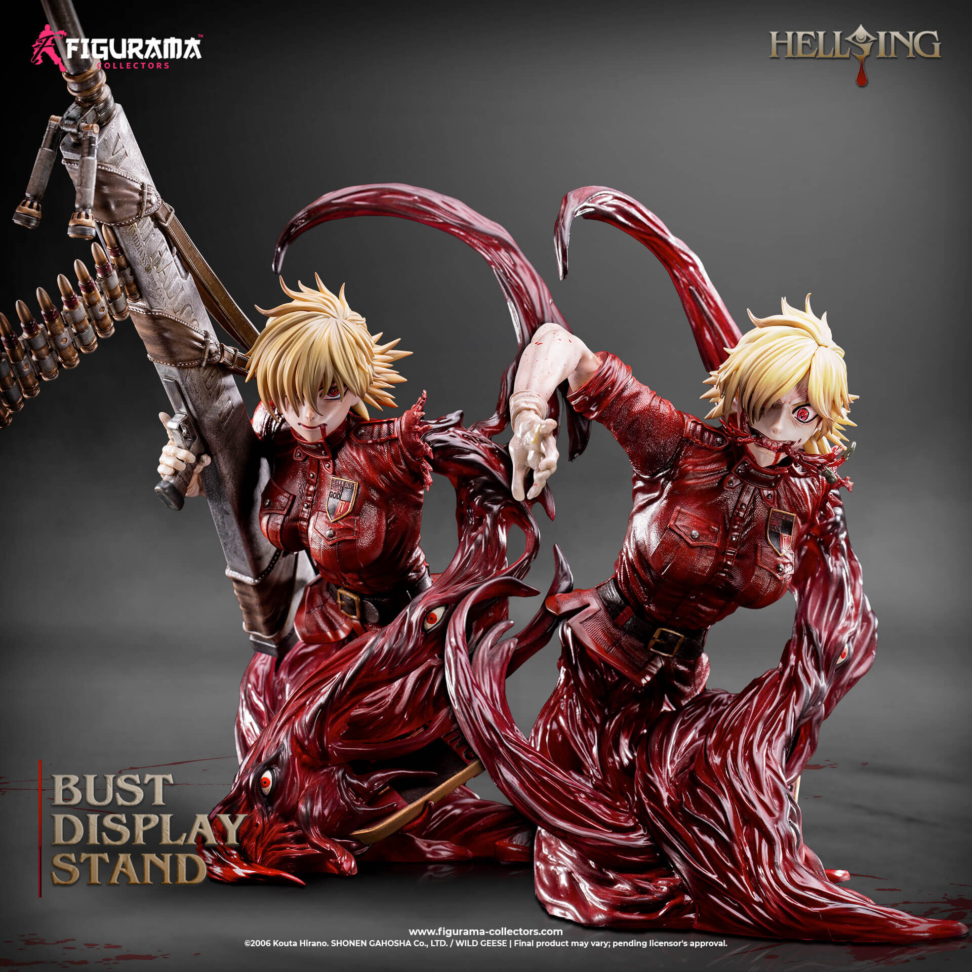 Hellsing - Seras Victoria - Zorin Blitz - Elite Exclusive Statue - 1/5 (Figurama Collectors) photo 12