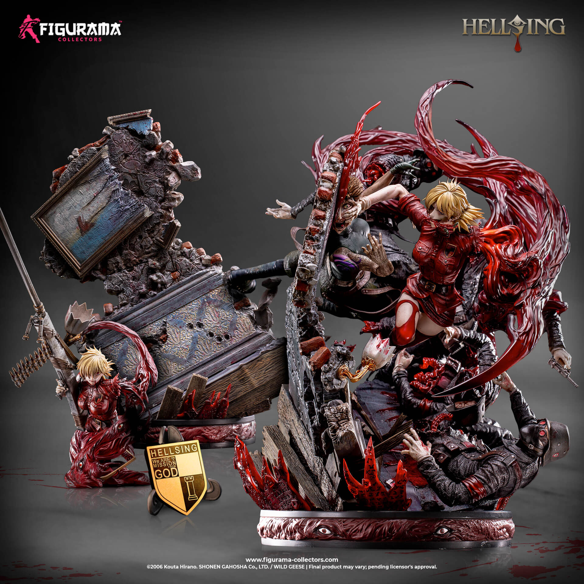 Hellsing - Seras Victoria - Zorin Blitz - Elite Exclusive Statue - 1/5 (Figurama Collectors) photo 14