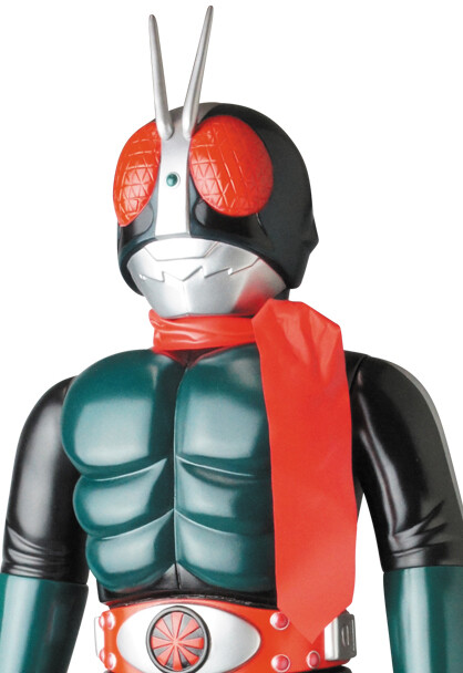 Kamen Rider - Kamen Rider Nigo - Toei Retro Sofubi Collection - Jumbo Size (Medicom Toy) photo 3