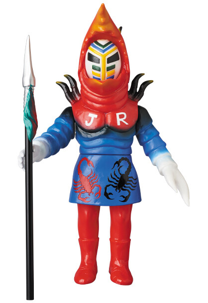 Kamen Rider X - Scorpion Geronimo Jr. - Toei Retro Sofubi Collection (Medicom Toy)