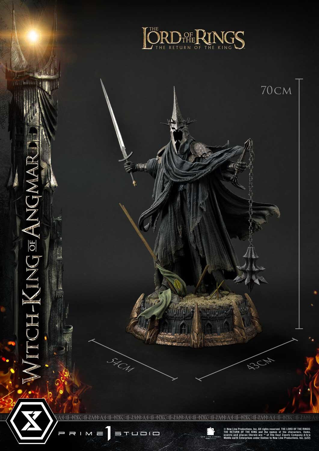 The Lord of the Rings: The Return of the King - Witch-king of Angmar - Premium Masterline  (PMLOTR-10) (Prime 1 Studio) photo 23