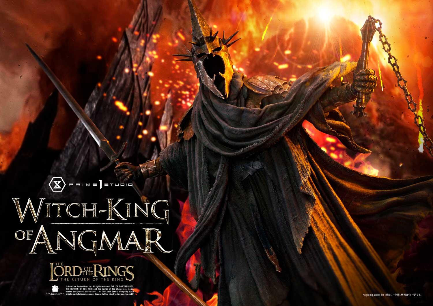 The Lord of the Rings: The Return of the King - Witch-king of Angmar - Premium Masterline  (PMLOTR-10) (Prime 1 Studio) photo 35
