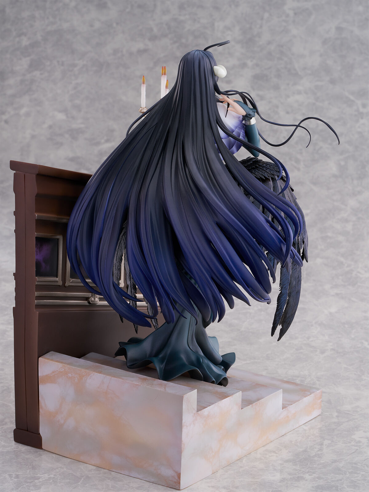 Overlord IV - Albedo - Shibuya Scramble Figure - 1/7 - Shikkoku no Dress Ver. (CyberZ, eStream) photo 7