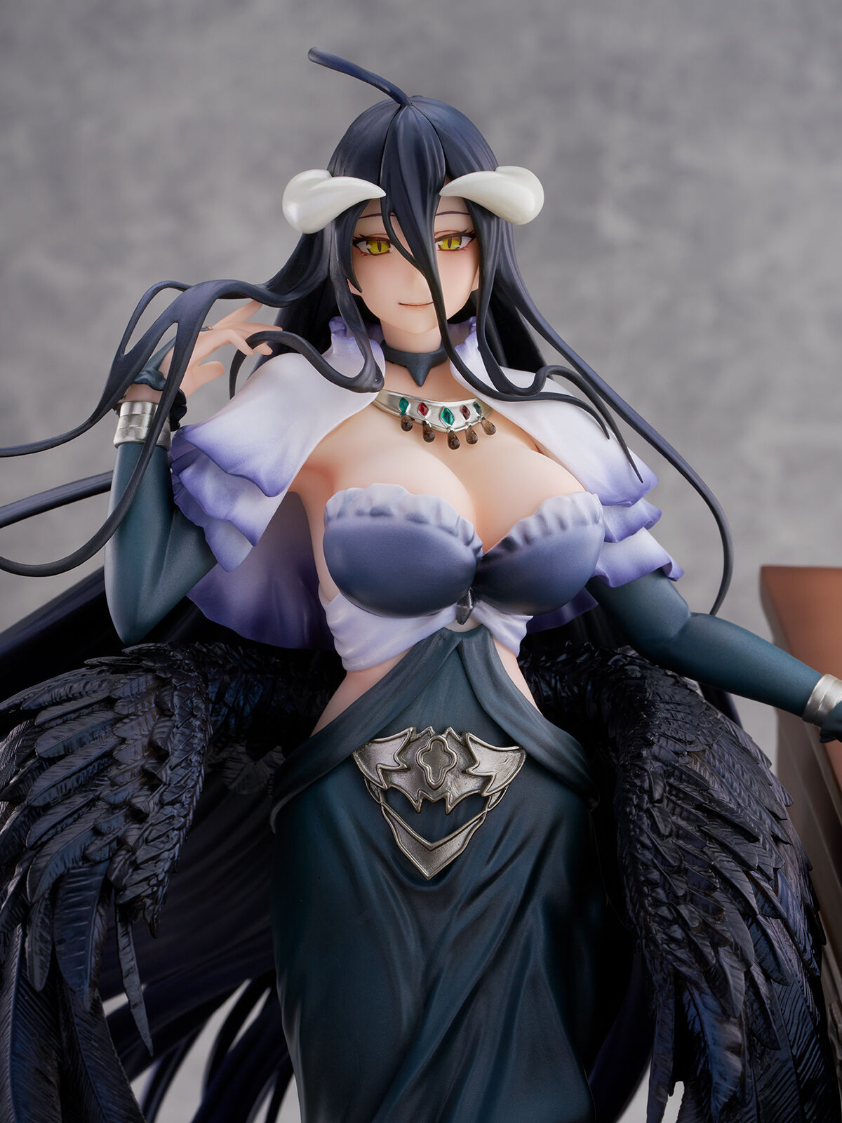 Overlord IV - Albedo - Shibuya Scramble Figure - 1/7 - Shikkoku no Dress Ver. (CyberZ, eStream) photo 10