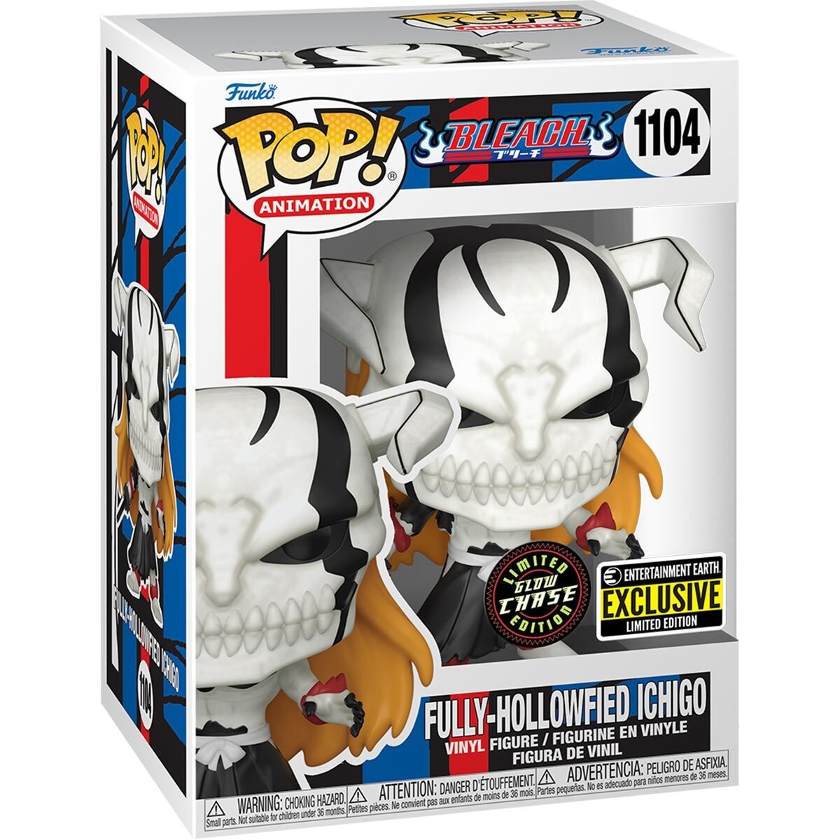 Bleach - Kurosaki Ichigo - POP! Animation  (1104) - POP! Vinyl - Fully Hollowfied Ichigo, Glow in the Dark, Chase (Funko Toys)