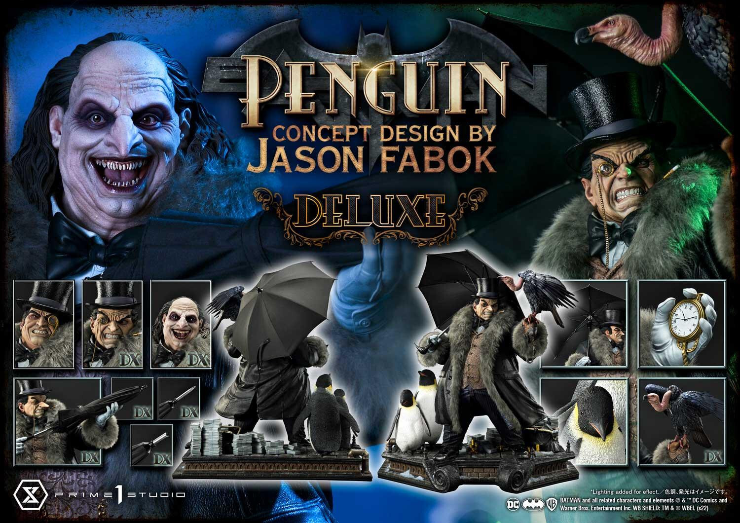 Batman - Penguin - Museum Masterline Series (MMDC-56DXS) - 1/3 - DX Bonus Version (Prime 1 Studio) photo 22
