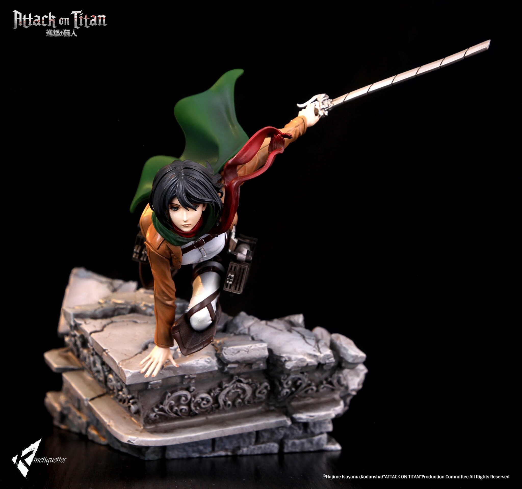 Shingeki no Kyojin - Mikasa Ackerman - 1/10 (Kinetiquettes) photo 3