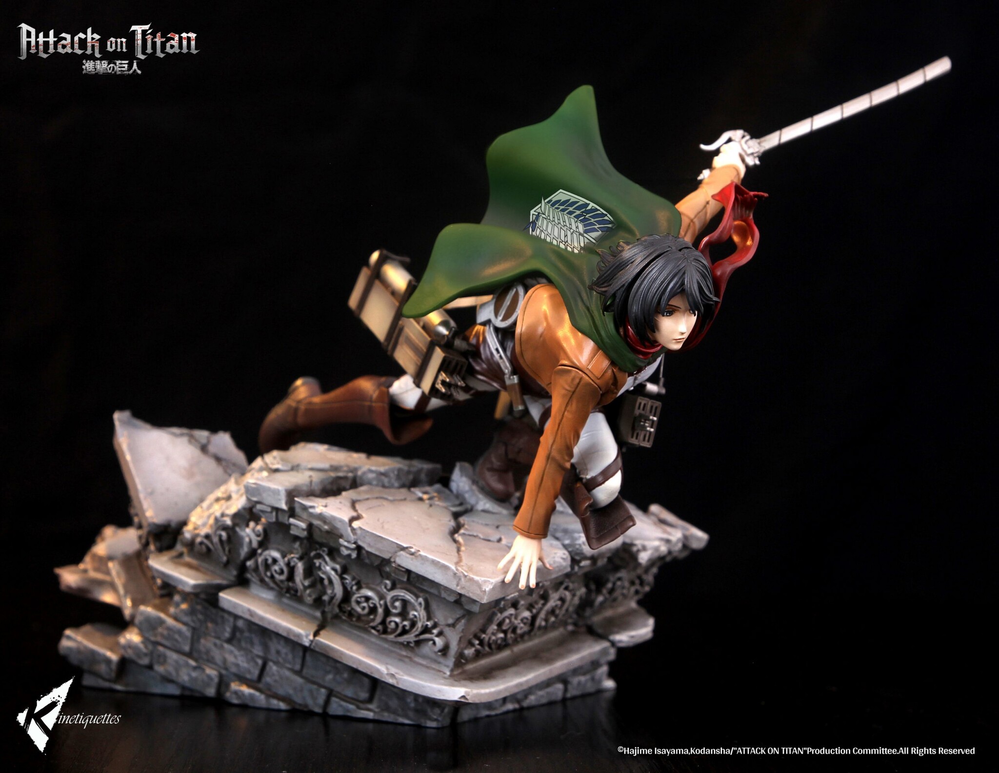 Shingeki no Kyojin - Mikasa Ackerman - 1/10 (Kinetiquettes) photo 4