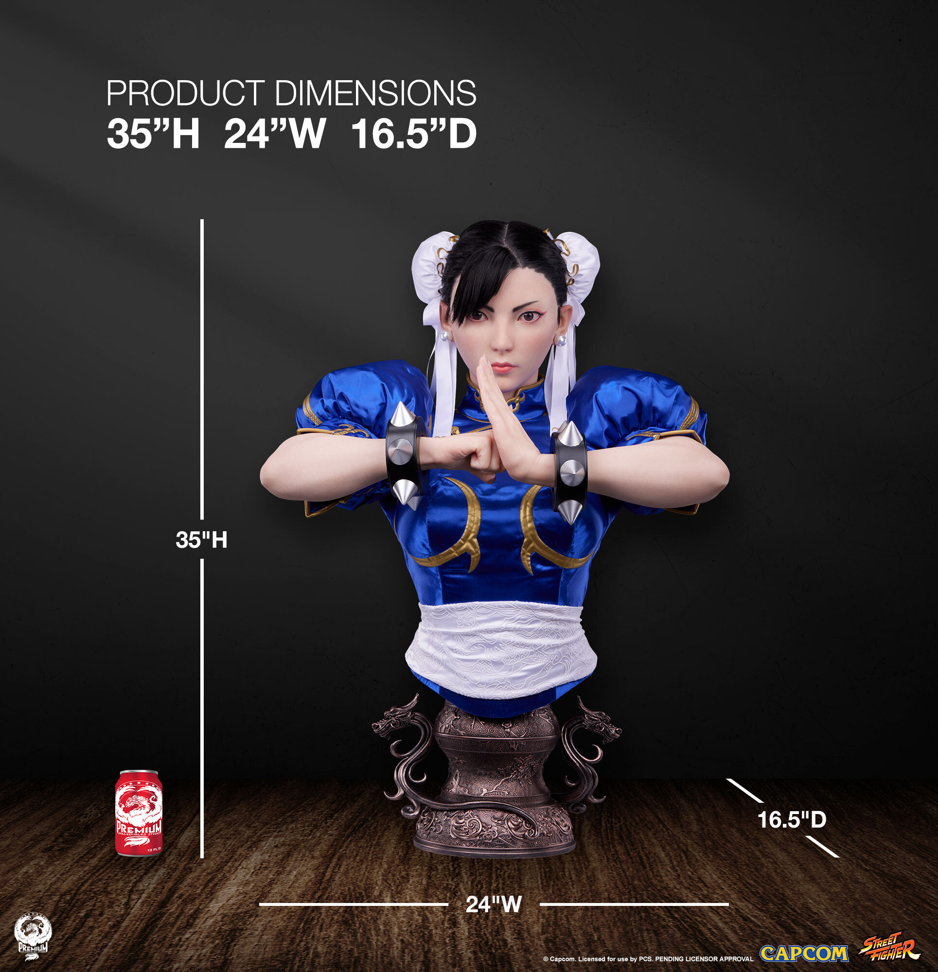 Street Fighter - Chun-Li - Bust - 1/1 (Premium Collectibles Studio) photo 2