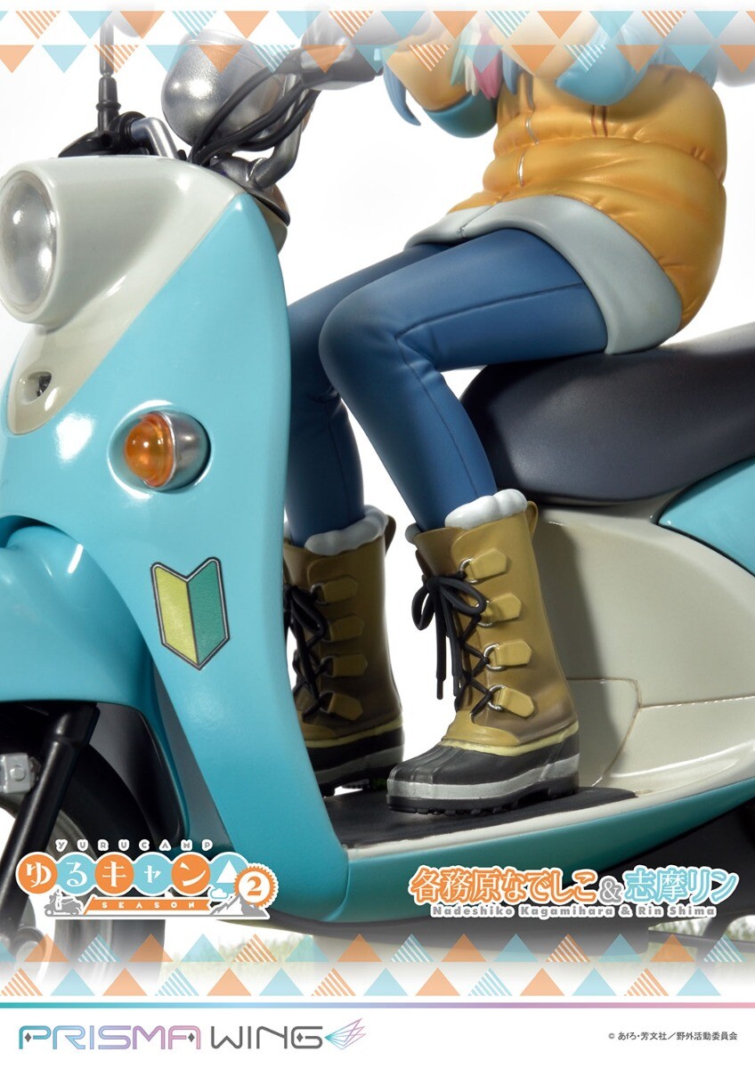 Yurucamp Season 2 - Kagamihara Nadeshiko - Shima Rin - Prisma Wing  (PWYRC-01P) - 1/7 (Prime 1 Studio) photo 16